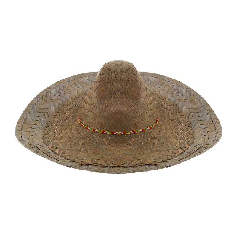 Αποκριάτικο Αξεσουάρ Καπέλο Σομπρέρο Μεξικάνου Ψάθινο