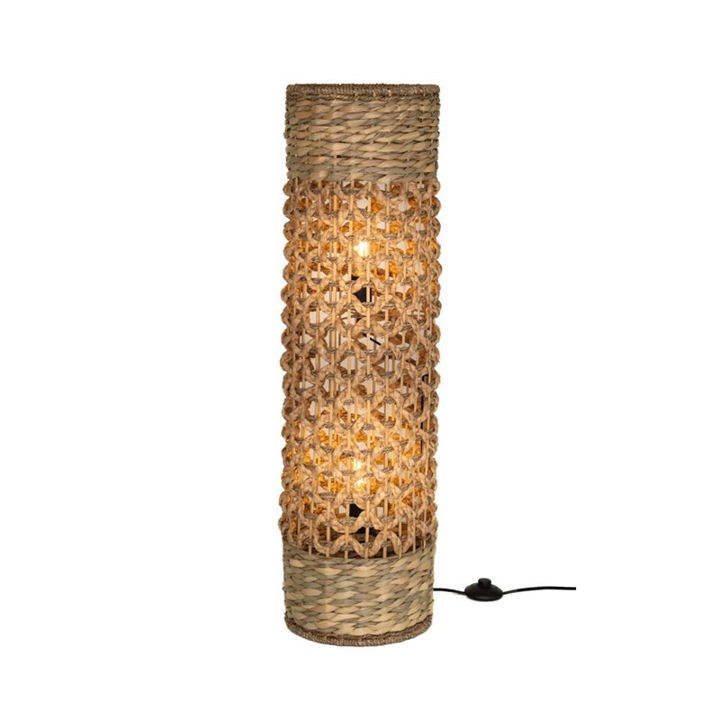 Φωτιστικό Δαπέδου Bamboo με 2 Λάμπες 25x90 εκ.