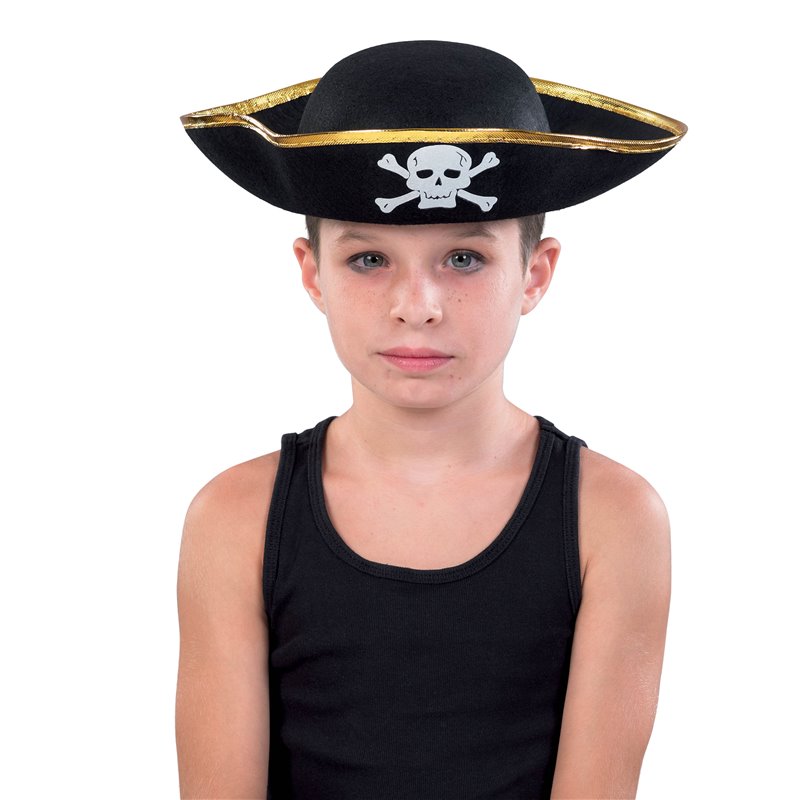 Αποκριάτικο Αξεσουάρ Καπέλο Πειρατή 