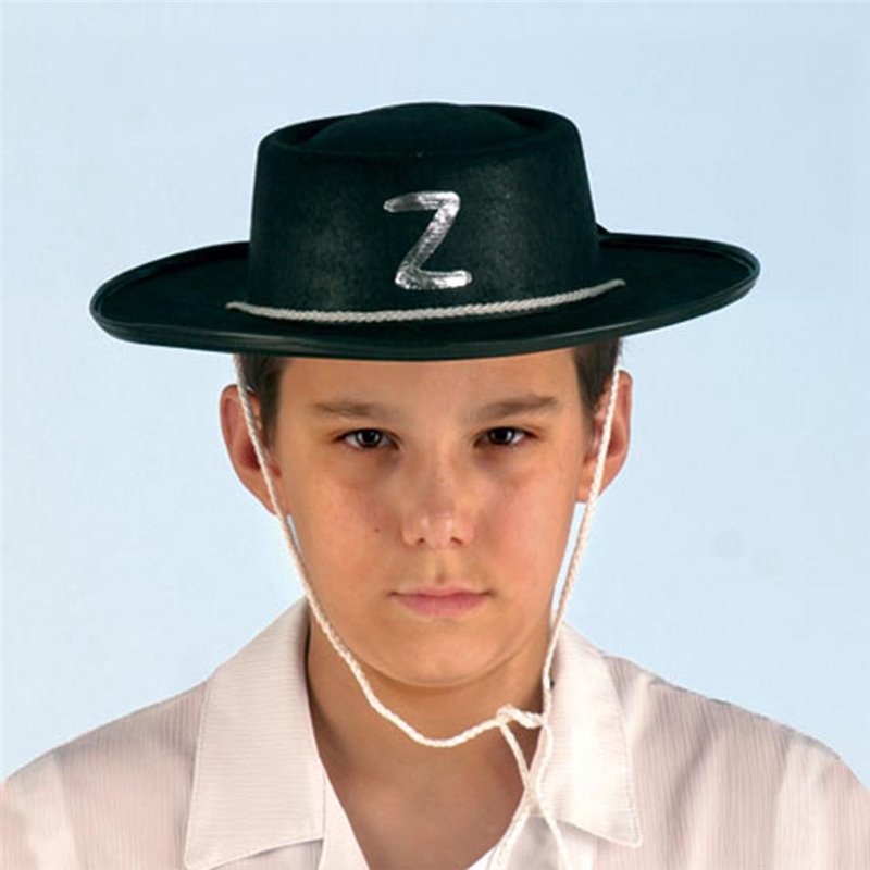 Αποκριάτικο Αξεσουάρ Καπέλο Ζορρό Παιδικό