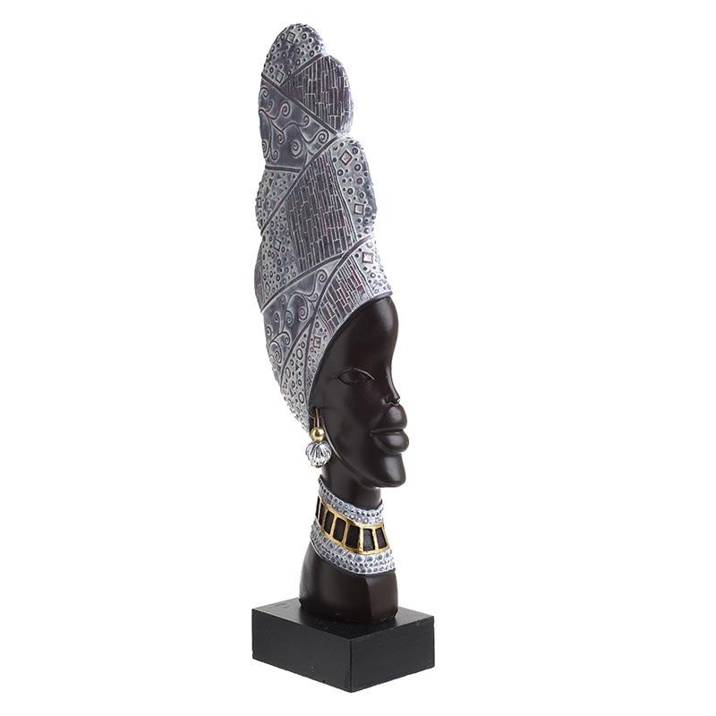 Διακοσμητικό Αγαλματίδιο Αφρικάνα 45 εκ.