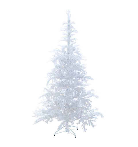 Δέντρο Χιονισμένο με Φωτάκια Λευκό 240 εκ.
