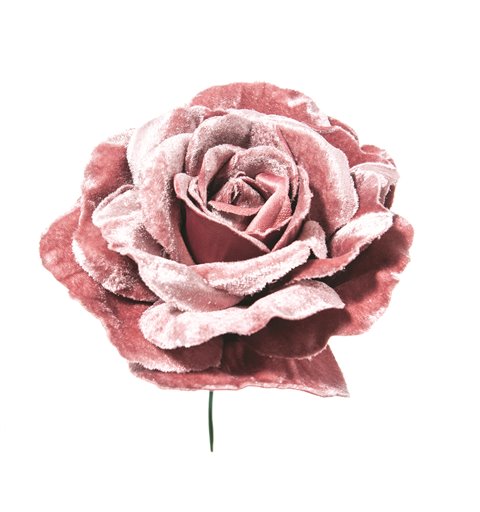 Λουλούδι Τριαντάφυλλο Ροζ 17 εκ.
