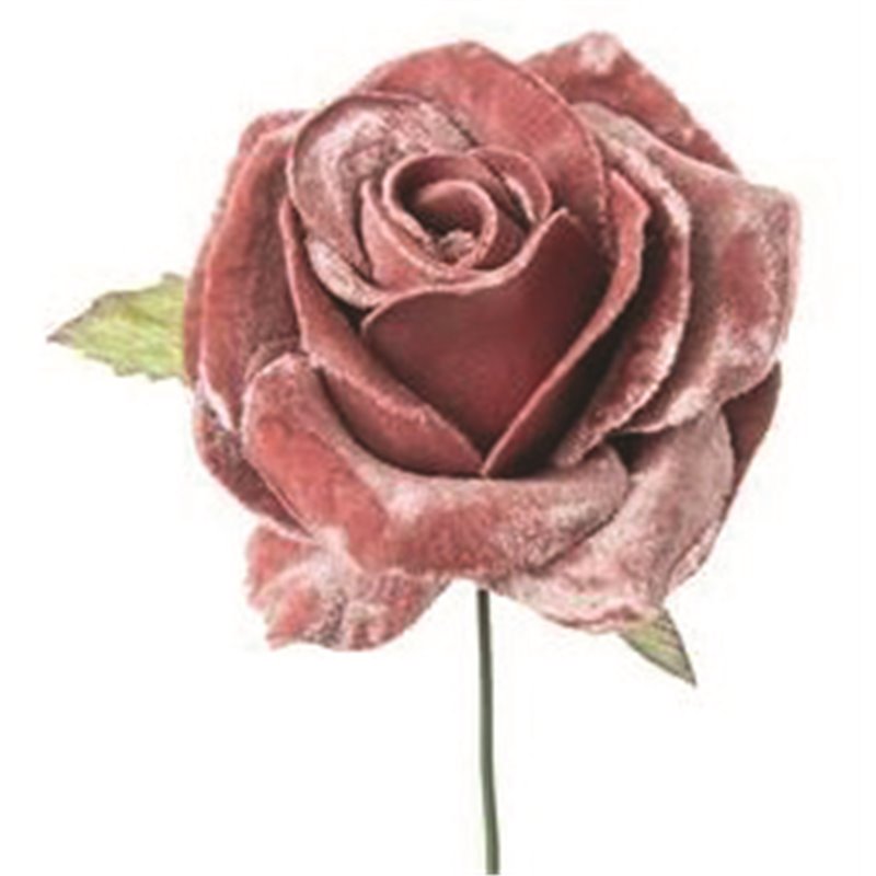 Λουλούδι Τριαντάφυλλο Ροζ 16 εκ.