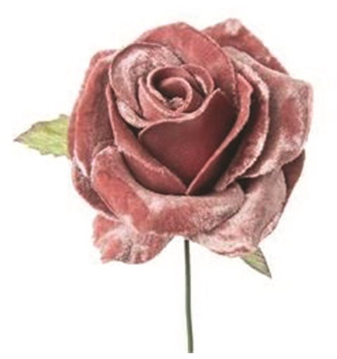 Λουλούδι Τριαντάφυλλο Ροζ 16 εκ.
