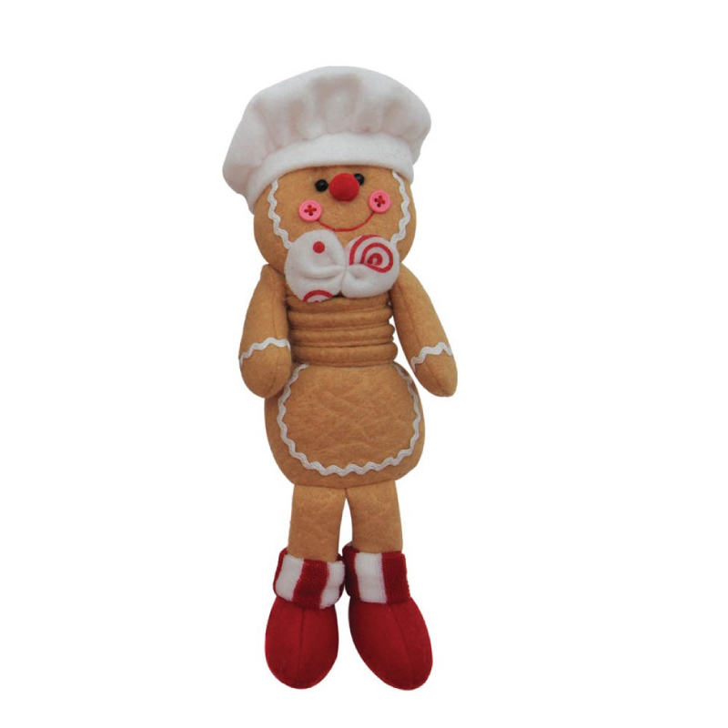 Στολίδι Υφασμάτινο Gingerbread Ελατήριο 25 εκ. 