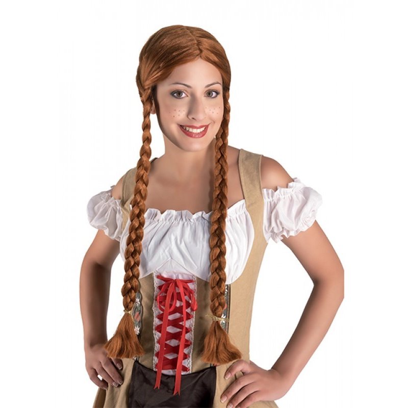 Αποκριάτικο Αξεσουάρ Περούκα Άννα - Bavarian girl