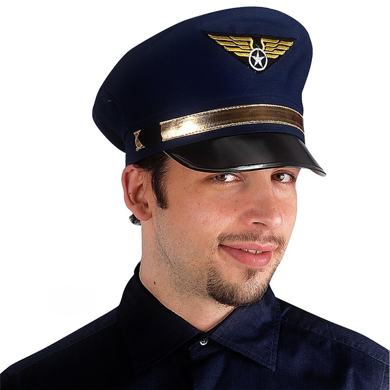Αποκριάτικο Αξεσουάρ Καπέλο Αεροπόρου - Πιλότου