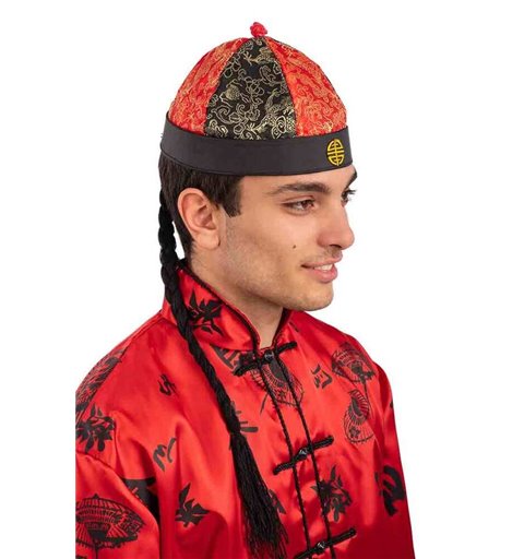 Αποκριάτικο Αξεσουάρ Καπέλο Κινέζου Παραδοσιακό