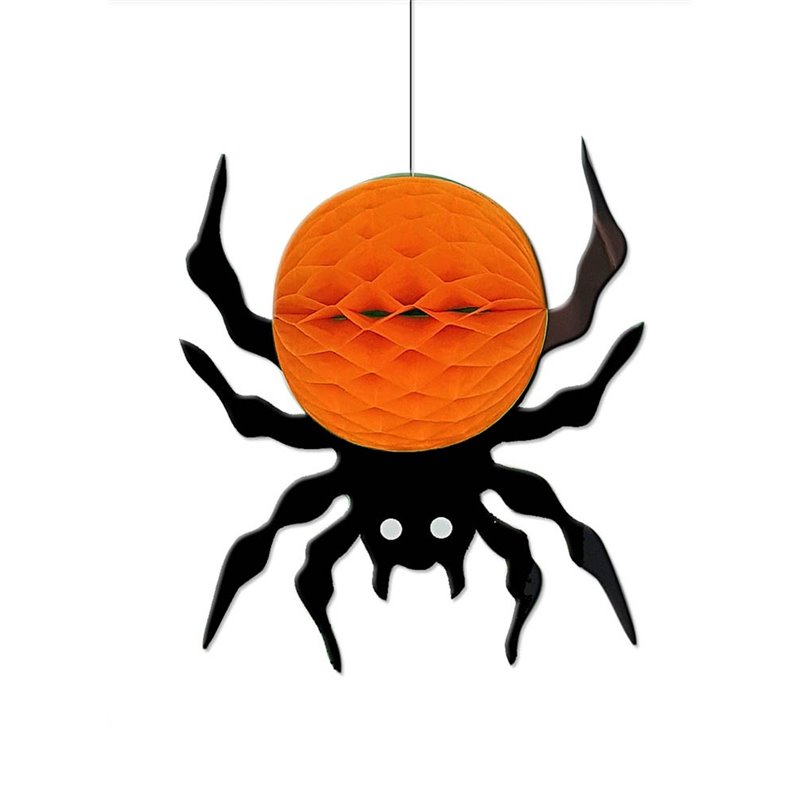 Αποκριάτικο Αξεσουάρ Γιρλάντα Halloween Αράχνη Κρεμαστή