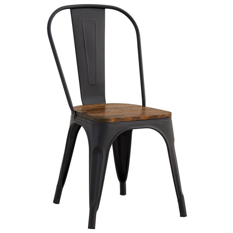 RELIX Wood Dark Oak Καρέκλα...