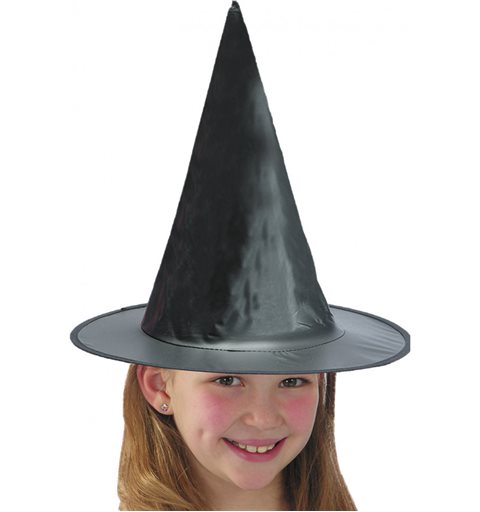 Αποκριάτικο Αξεσουάρ Halloween Καπέλο Μάγισσας Παιδικό 35 εκ.