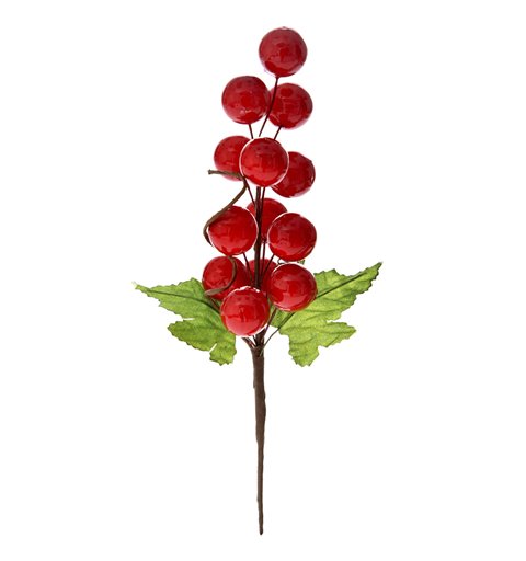 Κλαδί Berries Κόκκινο 23 εκ.
