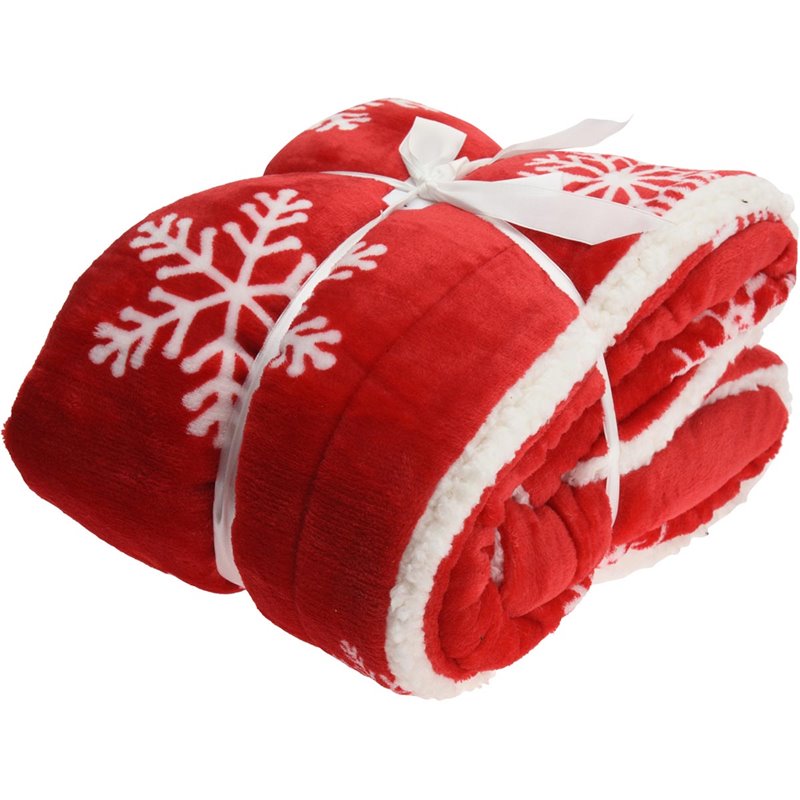 Χριστουγεννιάτικη Κουβέρτα Φλις 150130 εκ.