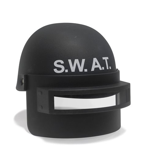 Αποκριάτικο Αξεσουάρ Κράνος Αστυνομικού Swat 