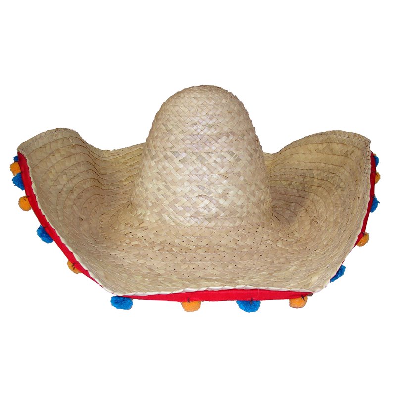 Αποκριάτικο Αξεσουάρ Καπέλο Μεξικανού Φ50 εκ.