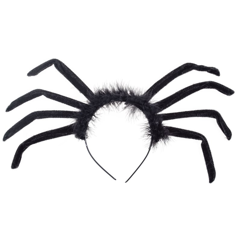 Αποκριάτικο Αξεσουάρ Στέκα Αράχνη Μεγάλη 28x20 εκ.